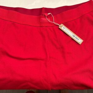 Brand new Skims cotton rib pants size M